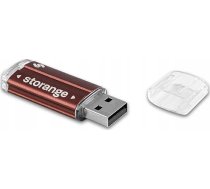 Flash zibatmiņa Storange Storange Pamiää 4 Gb | Basic | Usb 2.0 | Red