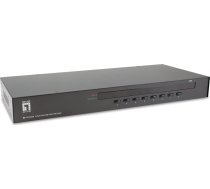 Slēdzis Levelone Levelone Kvm-3208 Slēdzis Kvm Iespēja Montēt Plauktā Melns
