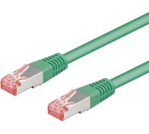 Patchcord S/ftp, Cat6, 0.5m, Zaļš