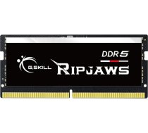 Atmiņa Portatīvajam Datoram G.skill Ripjaws, Sodimm, Ddr5, 64 Gb, 5600 Mhz, Cl46 (f5-5600s4645a32gx2-rs)