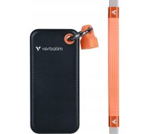 Disks ārējais Ssd Verbatim Pocket 2tb Melns-oranžs (32197)