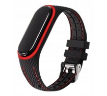 Siksna Z Elastomeru Lifestyle Priekš Xiaomi Mi Band 7 Melns (04)