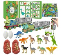 Kalendārs Adventes Leantoys Dinozauri Figūras Aksesuāri