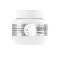 Kallos_milk Hair Mask With Milk Protein Maska Z Wyciągiem Proteiny Mlecznej Matiem Sausiem Un Bojātiem 275ml