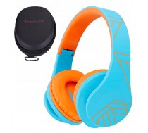 Austiņas Powerlocus P2 Kids Headphones Blue/orange