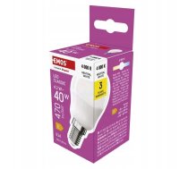 Led �ar�wka Emos Lighting E14, 230v, 4.2w, 470lm, 4000k, Neitrāls Balts, 30000h, Mini Globe 45x45x82mm