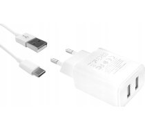 Lādētājs Maxximus ład. Sieć. Maxximus Urban 2.1a Type-c, 2xusb