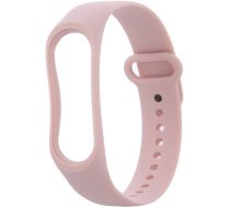 Siksna Silikons Priekš Xiaomi Mi Band 5 / 6 Pulvera Rozā