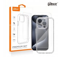 Vmax Komplekts Futlāris Mag + Stikls 2,5d Premium Priekš Iphone 16 Plus 6,7"