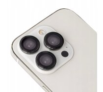 Komplekts Szkieł Kamerai Priekš Iphone 12 Mini / Iphone 12 / Iphone 11 Melna Rāmis (2 Gab)
