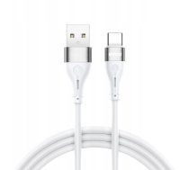 Bwoo Kabelis Usb - Usb-c 1m 3a Minimalist Silicone Balts X280c