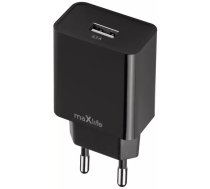 Maxlife Lādētājs Tíkla Mxtc-11 1x Usb 2,1a Melna
