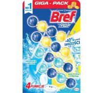 Bref Piekariņš Tualetes Bref Active Citrons&jūras 4x50g Universāls