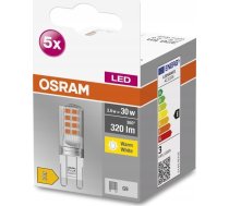Osram Spuldze 5 X Led Kapsułka Pin 2.6w 2700k 230v G9