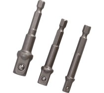 Draumet Draumet Premium Adapteri Z 1/4" Hex Na 1/2, 3/8, 1/4" Kvadrāts One Size