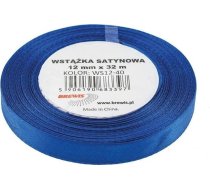 Lenta Satīna Tumšs Debeszils 12mmx32m