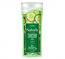 Joanna_naturia 2in1 šampūns I Dušas Gēls Gurķis Alveja 100ml