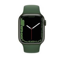 Viedpulksteni Apple Watch Series 7 GPS, 41mm Green Aluminium Case with Sport Band - Regular Clover