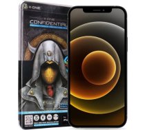 X-one Stikls Rūdīts X-one Full Cover Extra Strong Privacy - Priekš Iphone 15/16 (full Glue) Melns