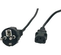 POSAC-C13EU30: POS AC cable C13-YJT3[10A]-CEE7/7-YJ-03[10A] H05VV-F3G1,0 L=3000 black