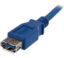 Kabelis Usb Startech Usb-a - Usb-a 1 M Debeszils (usb3sext1m)