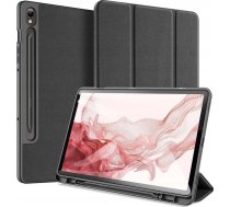Futlāris Planšetdatora Dux Ducis Futlāris Dux Ducis Domo Ar Atloku I Smart Sleep Na Samsung Galaxy Tab S9 - Melns