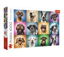 Puzzle – 1000 - Funny Dog Portraits – Zabawne psie portrety - Trefl 10462