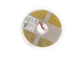Lente Led Premium 12v Dc Cob 2400led/5m 7w/1m Ip20 Balta Auksta