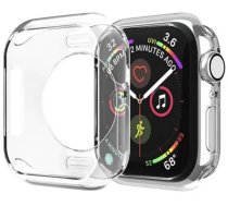 Futlāris Ultra Clear Watch Case Na Apple Watch 45 Mm (series 7/8/9) - Caurspīdīgs