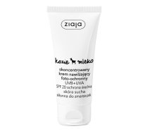 Ziaja_kozie Mleko Spf20 Skoncentrowany Krēms Sejas Mitrinošs āda Sausa Skłonna Do Zmarszczek 50ml