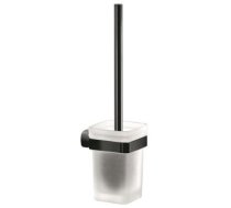 AMALFI TOILET BRUSH HOLDER MATT BLACK