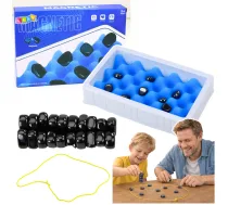 Magnetic Stones Strategy Arcade Game with a 40-piece board.