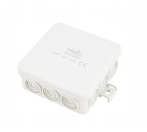 Bemko Kārba Instalācijas Virsmas 85x85x36.5mm Ip55 12p Gaiši Pelēkā Krāsā