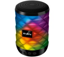 Bezvadu skaļrunis Sven Speaker SVEN PS-55, black (5W, TWS, Bluetooth, FM, USB, microSD, 600mA*h)