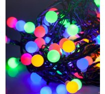 Ziemassvētku Gaismas Rebel 100 Led Krāsaini