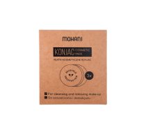 Mohani_konjac Atkārtoti Lietojamas Roślinne Spilventiņi Kosmētikas 3gab.