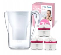 Krūze Filtra Bwt Krūze Filtra Bwt Aqualizer Home 2,7l 3 Ieguldījumi Balts