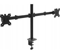 Akyga Turētājs Galda Na Divi Monitori Akyga Ak-mb-02 Ramiona 2x10kg Vesa 75x75mm / 100x100mm 15-32"