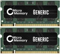 Operatīvā atmiņa Micromemory 4gb Kit Ddr2 800mhz So-dimm - Mma1070/4gb