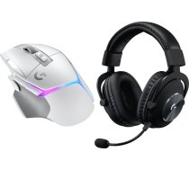 Pele Logitech G502 X Plus (910-006171) + G Pro X Melns (981-000818)