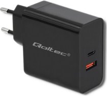 Lādētājs Qoltec 1x Usb-a 1x Usb-c 3 A (51716)