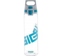 SIGG SIGG drinking bottle Total Clear One MyPlanet "Aqua" 0.75L (transparent/light blue, one-hand closure ONE)
