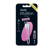 Wilkinson_intuition Flow Mašīna Skūšanās Sievietēm + 4gab Kasetnes