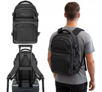 Wozinsky Mugursoma Wozinsky Wpw-20l Ar kabatu Klēpjdatora Ceļojumu 40x20x25 Cm Do Luku Bagażowego - Melns