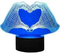 Atl Zd98c Lampa Nakts Dłonie 3d Led