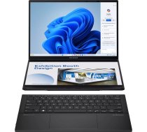 Asus Zenbook Duo UX8406CA-PZ009W | Basalt Gray | 14 " | OLED | Touchscreen | 3K | 2880 x 1800 pixels | Glossy | Intel Core Ultra 9 | 285H | 32 GB | LPDDR5X | Solid-state drive capacity 2000 GB | Intel Arc Graphics | Windows 11 Home | 802.11be | Bluetooth