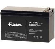 Ups Fukawa Baterijas - Fukawa Fw 7,2-12 F2u (12v/7,2 Ah - Faston 250), Savienotājs - 6.3mm, żywotność 5let