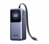 Powerbank Ugreen Pb723 20000mah Usb-a, 2xusb-c 130w Pelēks