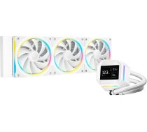Dzesēšana ūdens Deepcool Lm360 Wh Procesors Komplekts Do Chłodzenia šķidrums 12 Cm Balts 1gab.