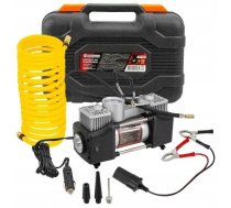 Kompresors Automašīnas Forcekraft Kompresors Automašīnas Dubults Tłok Kompresorsa (65l/min, 3 Uzgali, Led) 12v Koferī